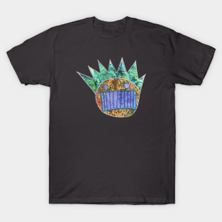 Stitched Appearance Nature Boog T-Shirt
